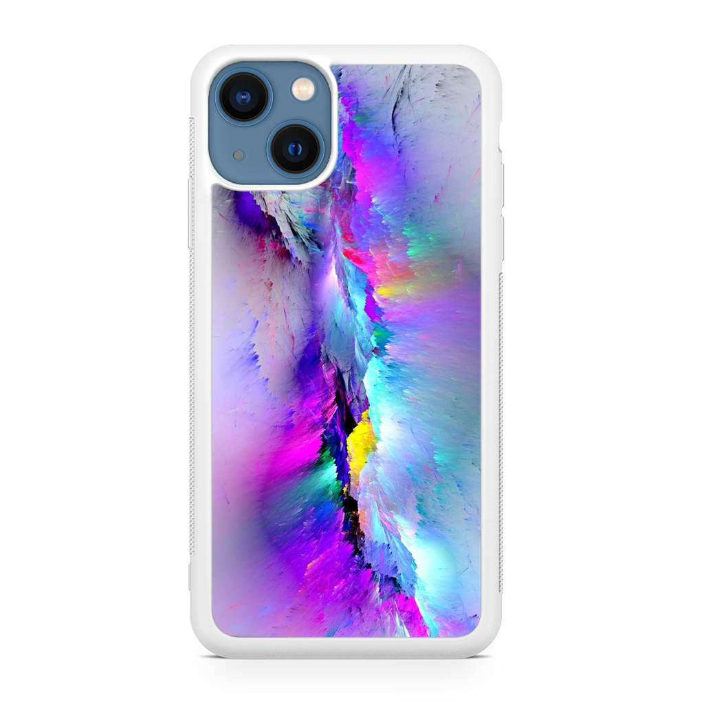 Colorful Abstract Smudges iPhone 13 / 13 mini Case