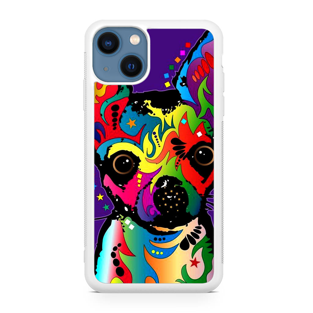 Colorful Chihuahua iPhone 13 / 13 mini Case