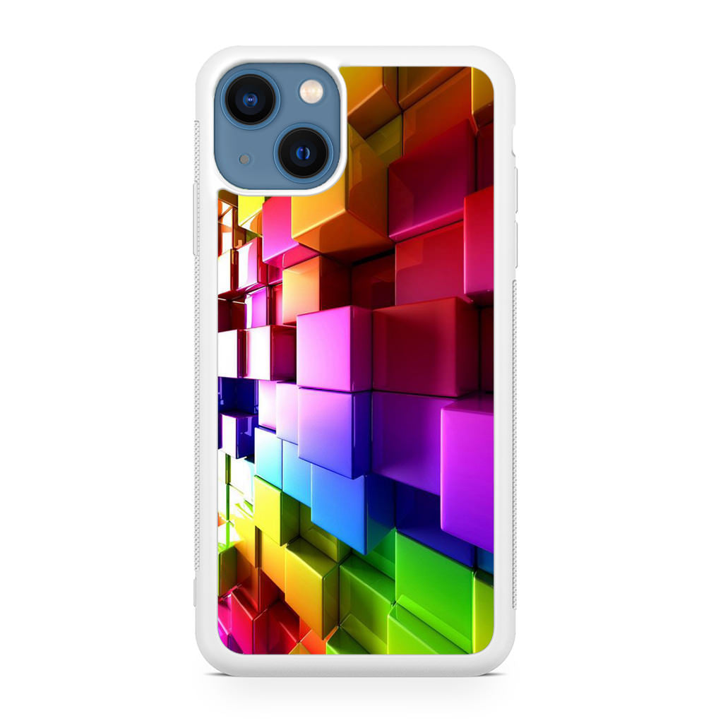 Colorful Cubes iPhone 13 / 13 mini Case