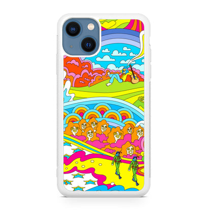 Colorful Doodle iPhone 13 / 13 mini Case