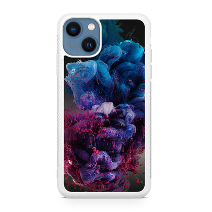 Colorful Dust Art on Black iPhone 13 / 13 mini Case