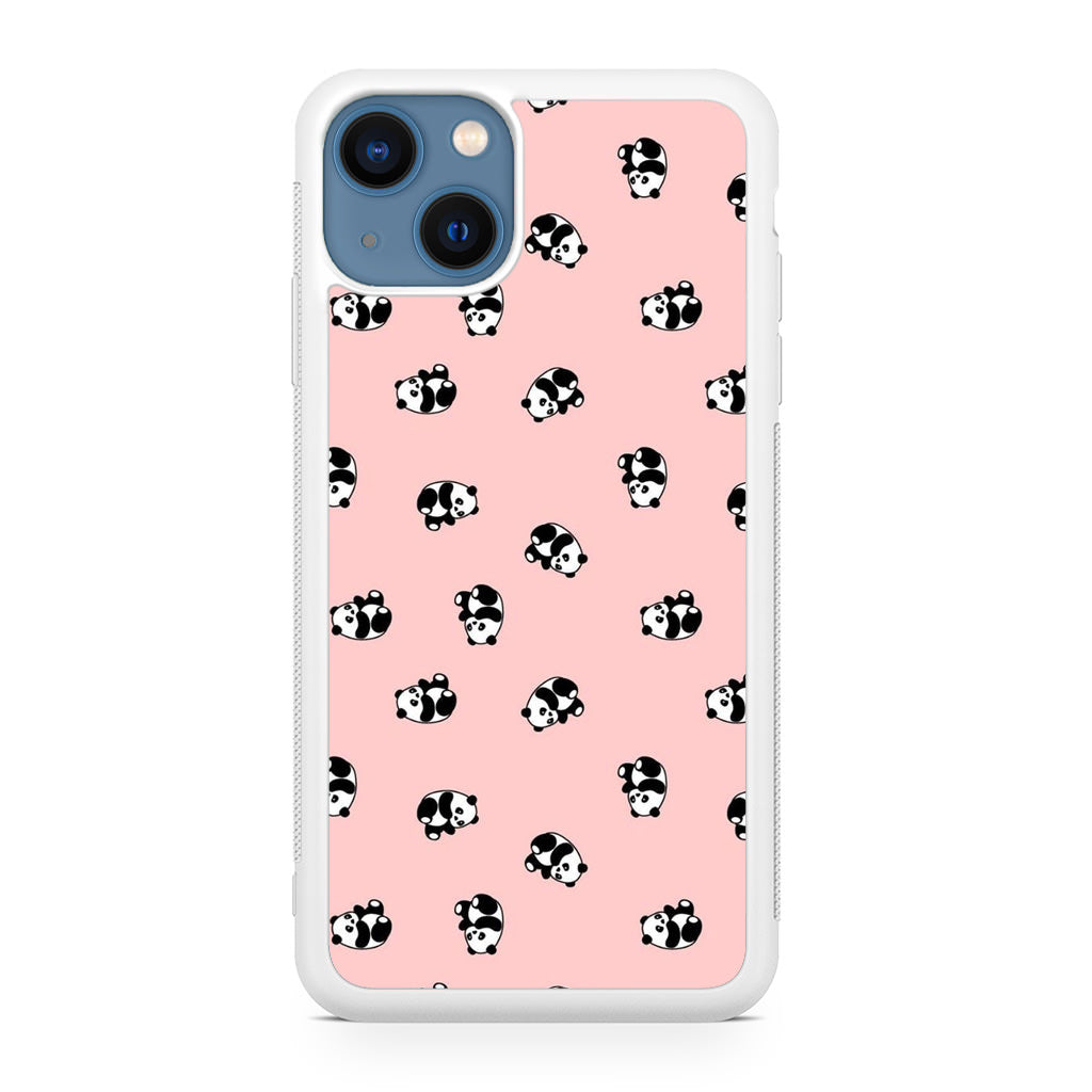 Pandas Pattern iPhone 13 / 13 mini Case