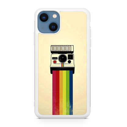 Polaroid Camera Colorful Rainbow iPhone 13 / 13 mini Case