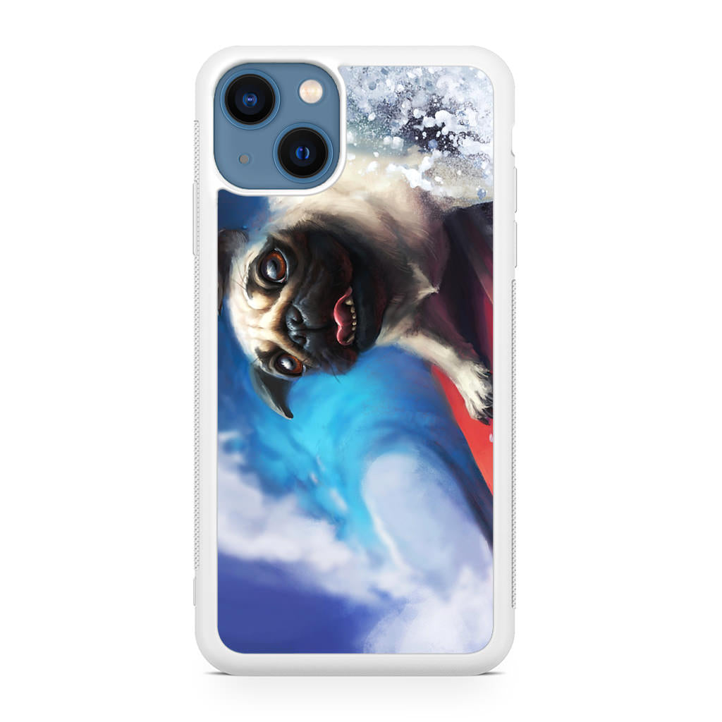 Pug Surfers iPhone 13 / 13 mini Case